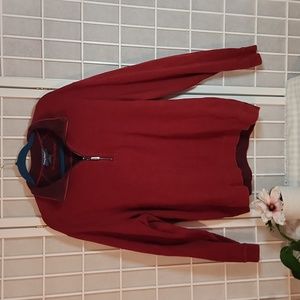 Tommy Bahama Mens Red Reversible Pullover Size L